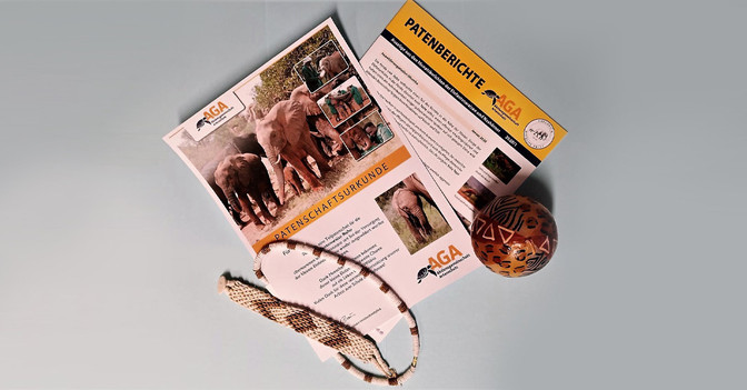  AGA Elefantenpate Schmuck  