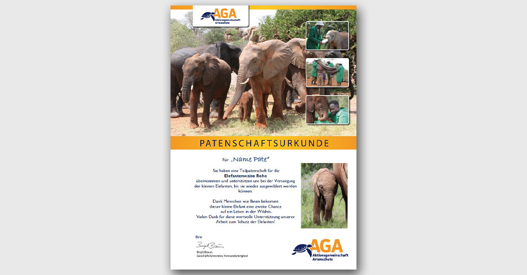  AGA Elefantenschmuck 