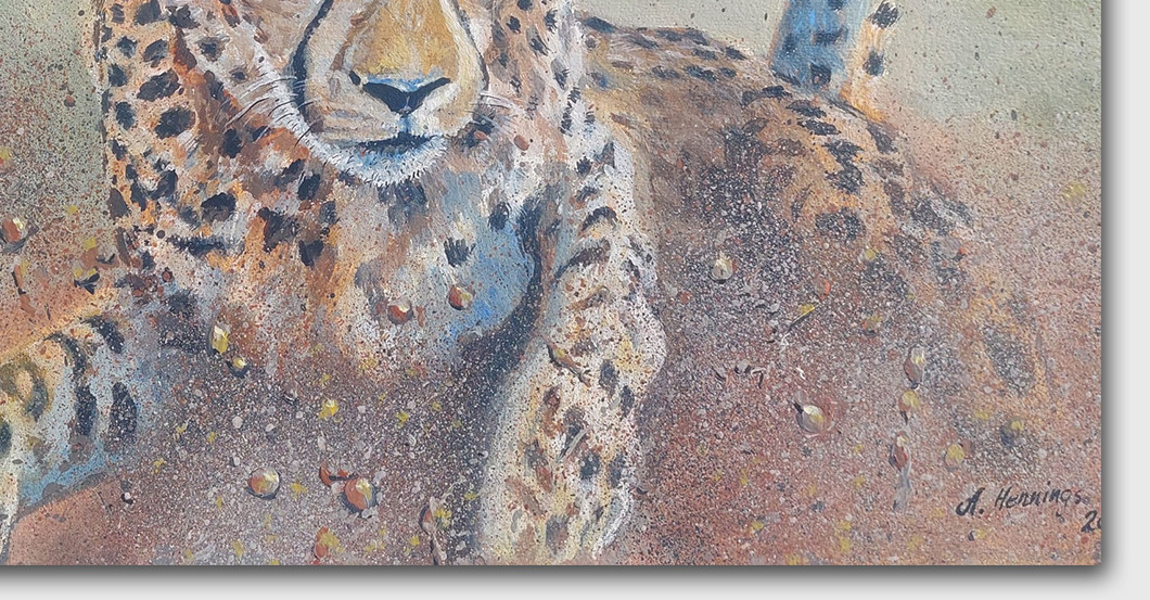 AGA Gepard Gemälde    AGA Gepard Gemälde