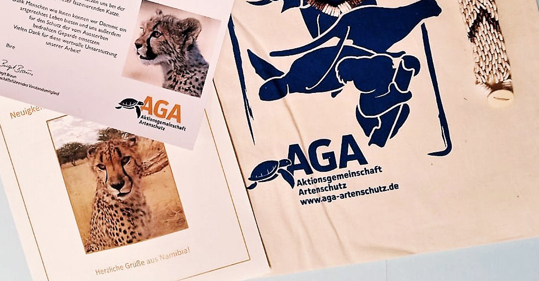  AGA Gepardenpate Schmuck 