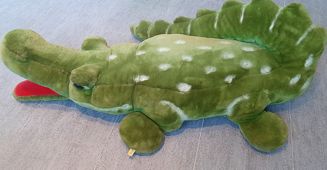 AGA Steiff Krokodil    AGA Steiff Krokodil