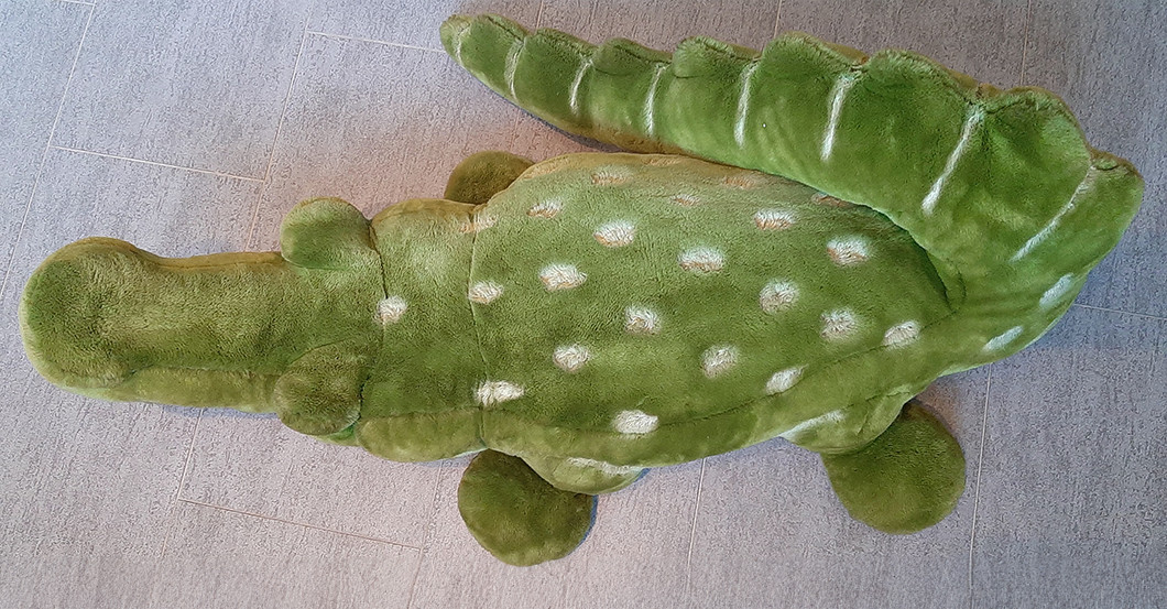 AGA Steiff Krokodil    AGA Steiff Krokodil