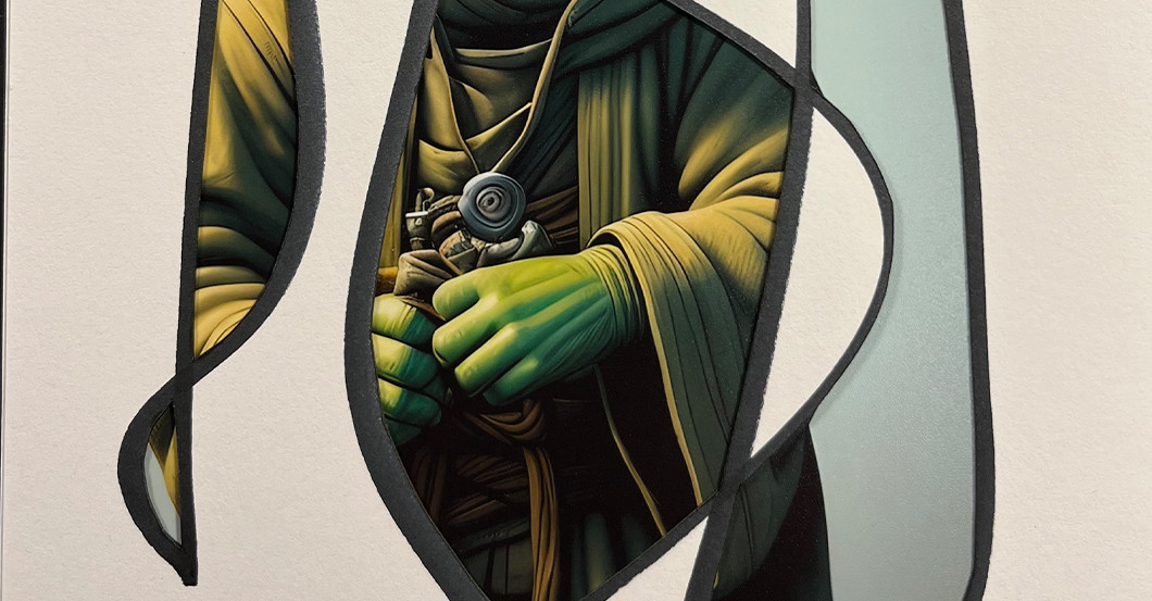 AKIRA Kunstwerk Yoda   AKIRA Kunstwerk Yoda