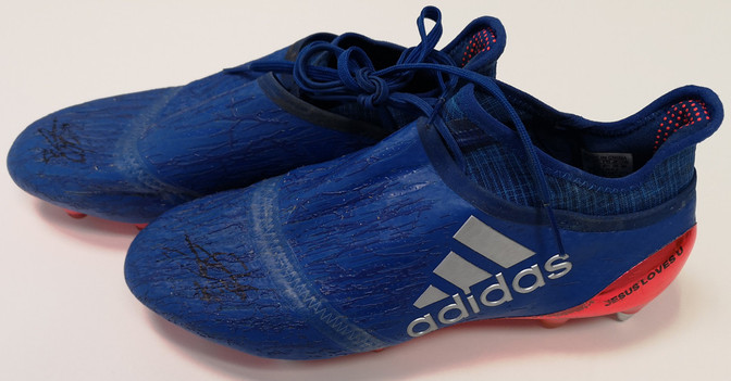 Alaba Schuhe blau   Alaba Schuhe blau