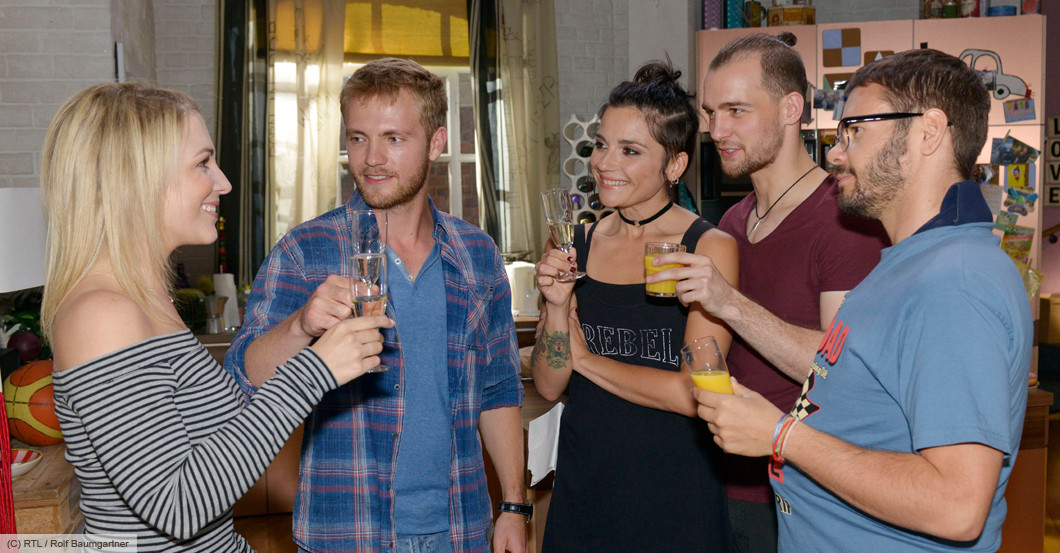 Am Set von GZSZ   Am Set von GZSZ