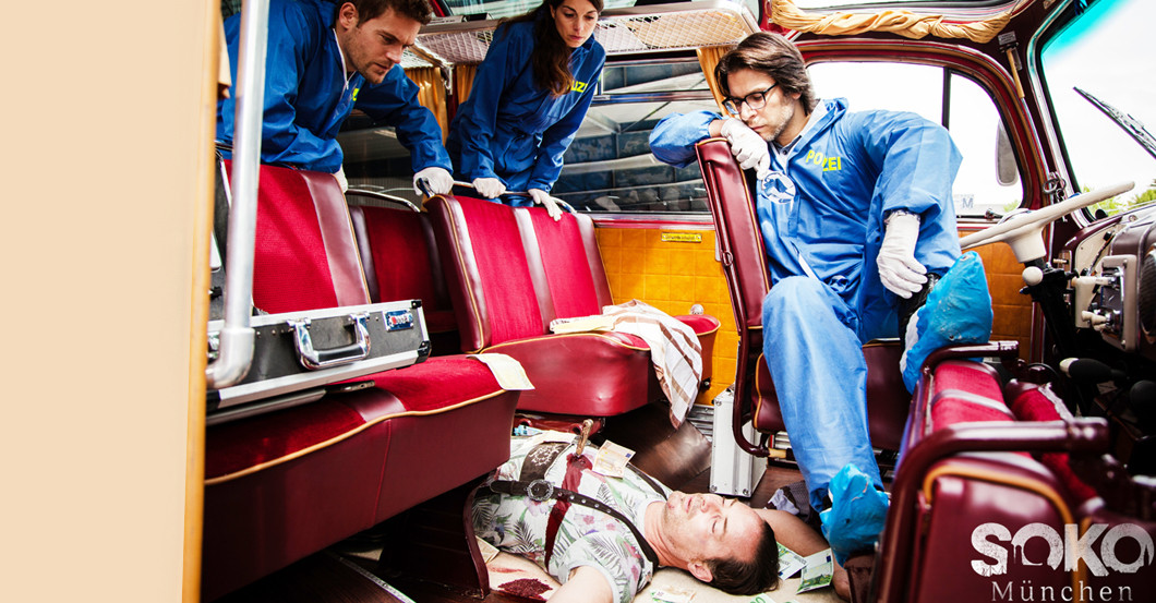 Am Set von SOKO München   Am Set von SOKO München