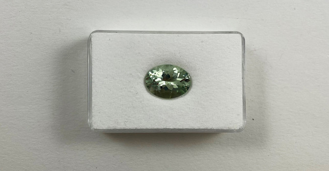 Amethyst grün oval   Amethyst grün oval