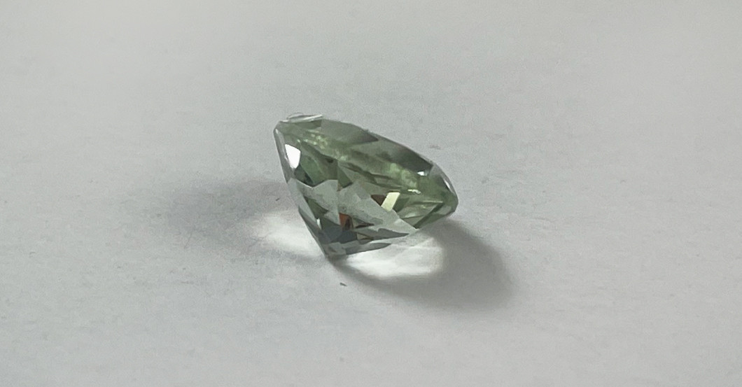 Amethyst grün rund   Amethyst grün rund