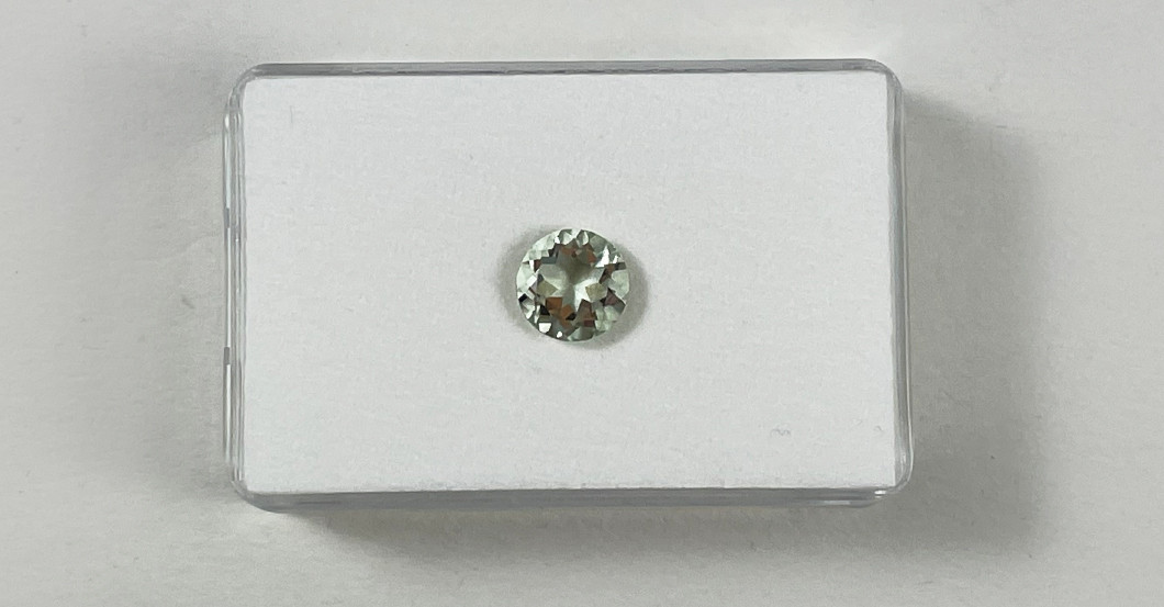 Amethyst grün rund   Amethyst grün rund