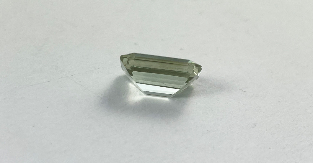 Amethyst Oktagon grün   Amethyst Oktagon grün