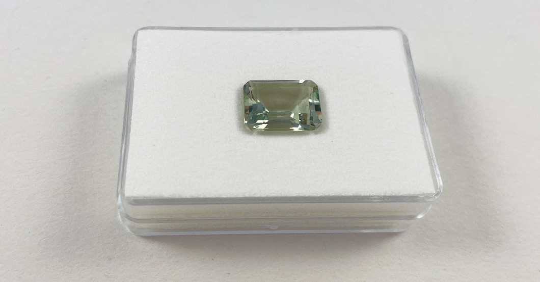 Amethyst Oktagon grün   Amethyst Oktagon grün