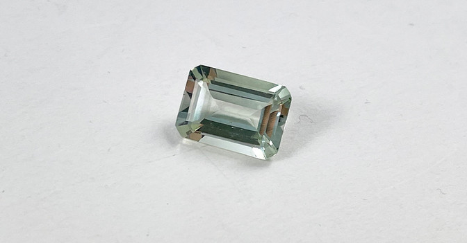 Amethyst Oktagon grün   Amethyst Oktagon grün