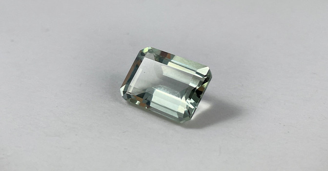 Amethyst Oktagon grün   Amethyst Oktagon grün