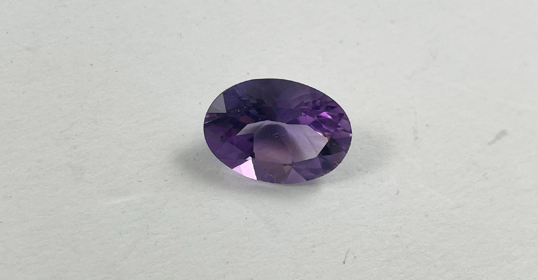 Amethyst violett oval   Amethyst violett oval