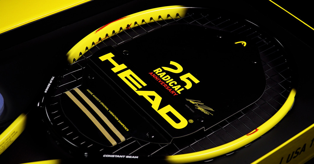  Andre Agassi Schläger Box 