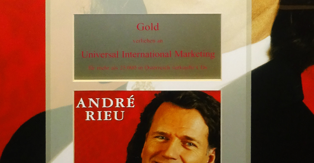  Andre Rieu Gold Award 
