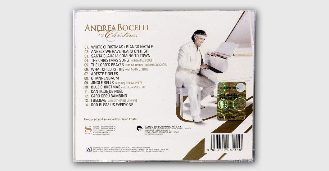  Andrea Bocelli CD 