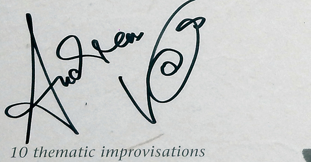  Andreas Vollenweider LP 