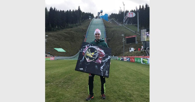 Andreas Wellinger Gemälde   Andreas Wellinger Gemälde