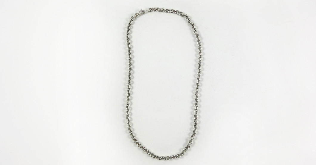 From jeweler Erich Zimmermann: anchor chain made of sterling silver