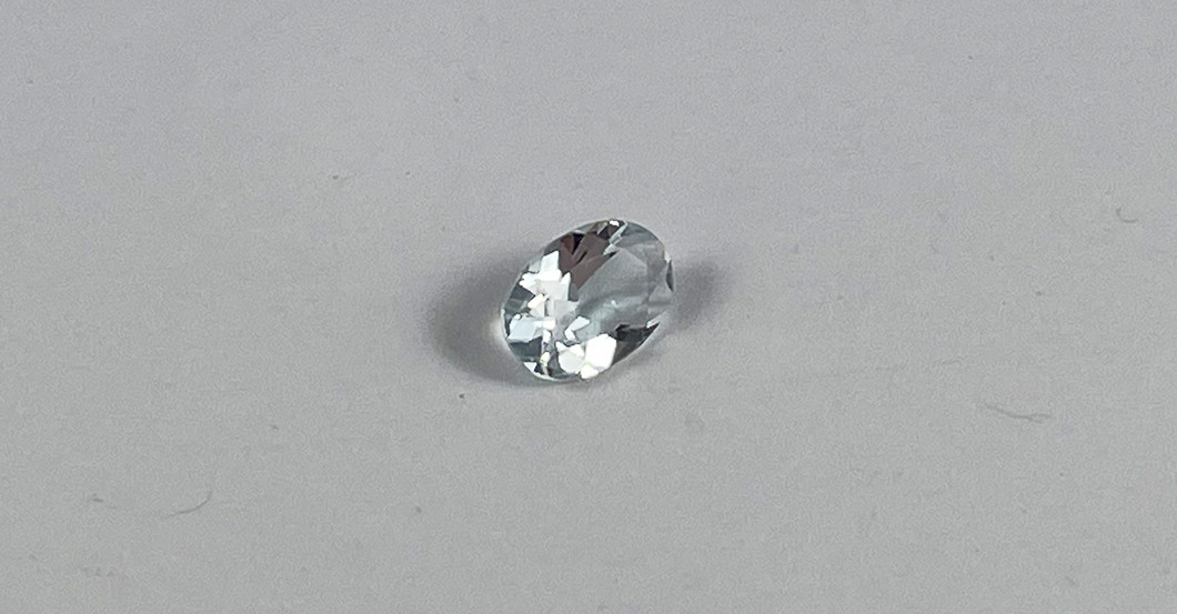 Aquamarin oval   Aquamarin oval