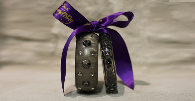 Armreif Set grau   Armreif Set grau