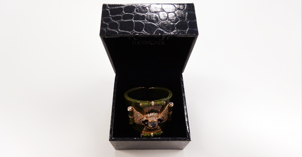 Armreif weiße Steine   Armreif weiße Steine