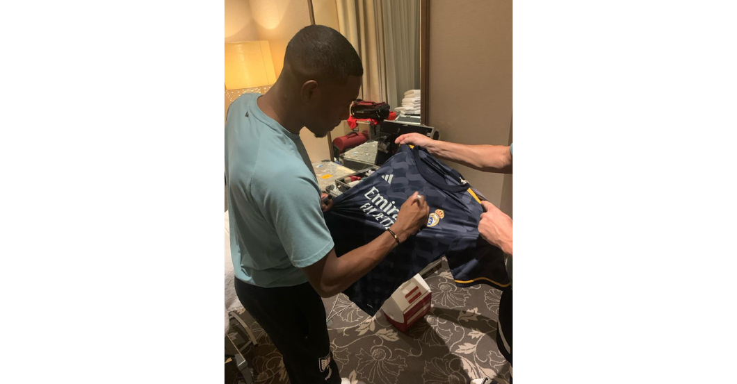 AT Alaba Real Trikot blau   AT Alaba Real Trikot blau