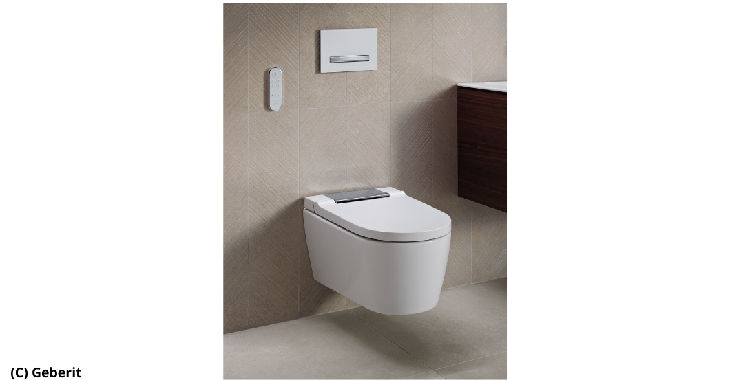 AT Dusch-WC Geberit   AT Dusch-WC Geberit