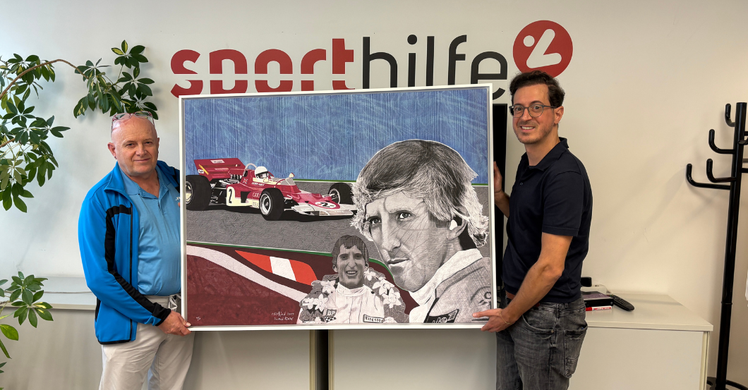 AT Jochen Rindt Kunstwerk   AT Jochen Rindt Kunstwerk