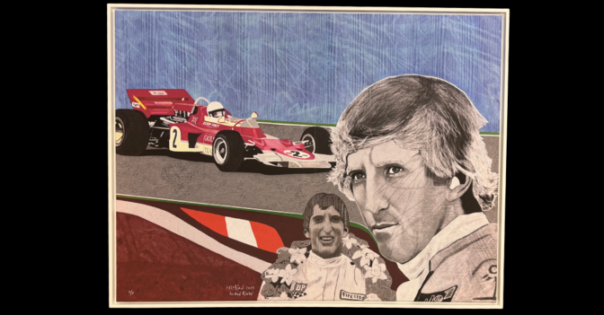 AT Jochen Rindt Kunstwerk   AT Jochen Rindt Kunstwerk