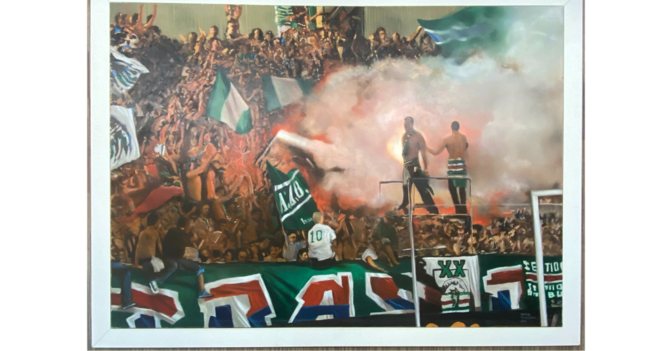 AT Ölgemälde Rapid   AT Ölgemälde Rapid