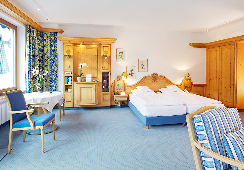 Die Übernachtung findet in einer exklusiven Suite des 5-Sterne superior Hotels statt