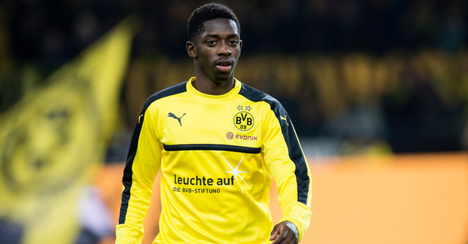  Aufwärmshirt Dembele 