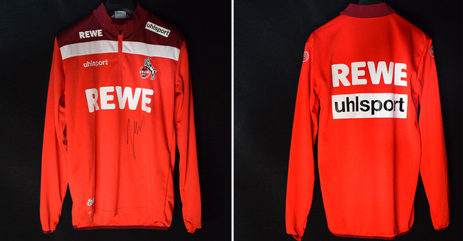 Aufwärmshirt Köln Hector    Aufwärmshirt Köln Hector