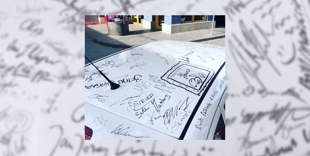 Autogramm Auto   Autogramm Auto