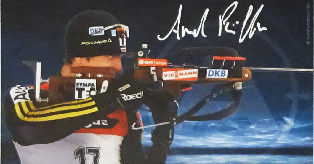 Autogramme Biathleten   Autogramme Biathleten