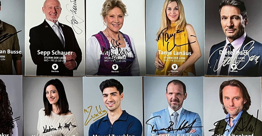 Autogrammkartensatz SdL    Autogrammkartensatz SdL