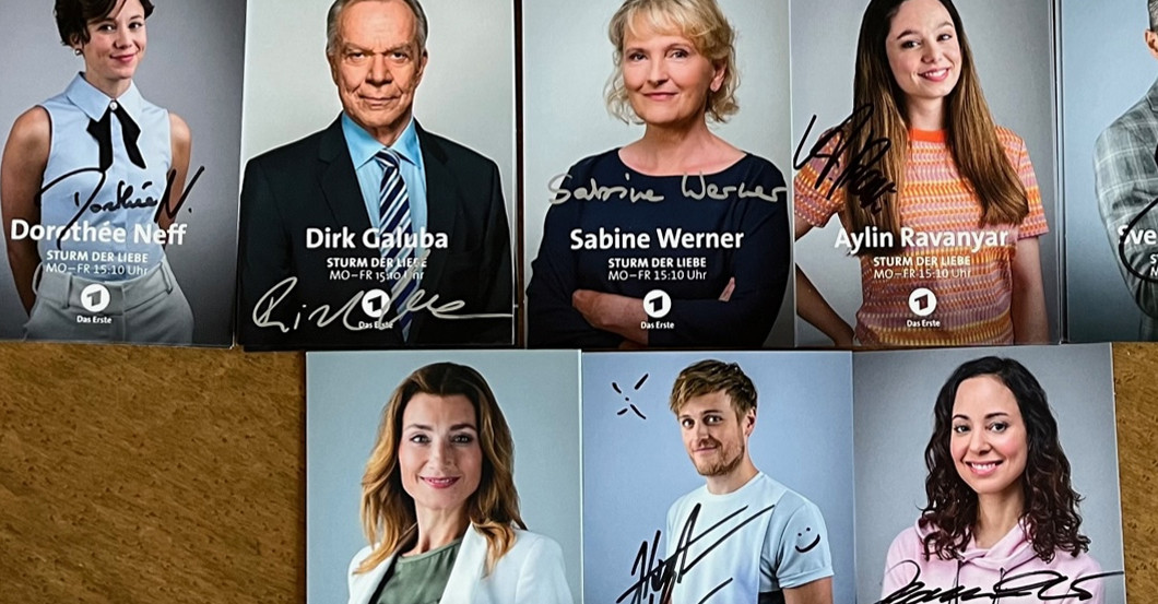 Autogrammkartensatz SdL    Autogrammkartensatz SdL