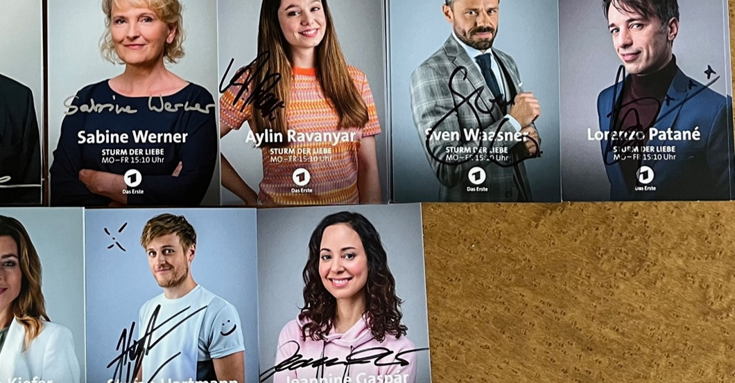 Autogrammkartensatz SdL    Autogrammkartensatz SdL