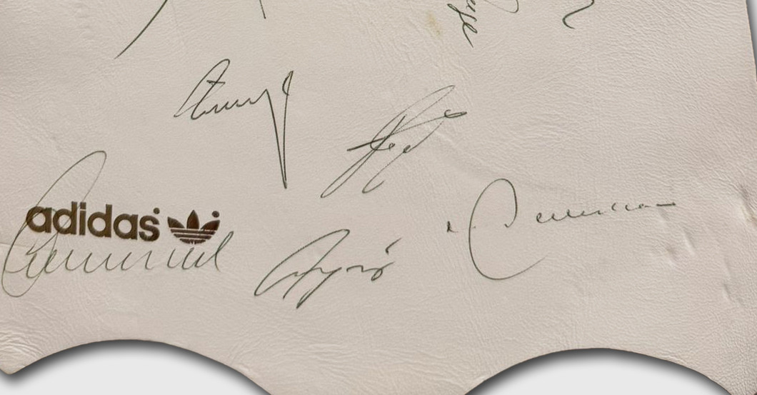 Autogrammleder weiß   Autogrammleder weiß