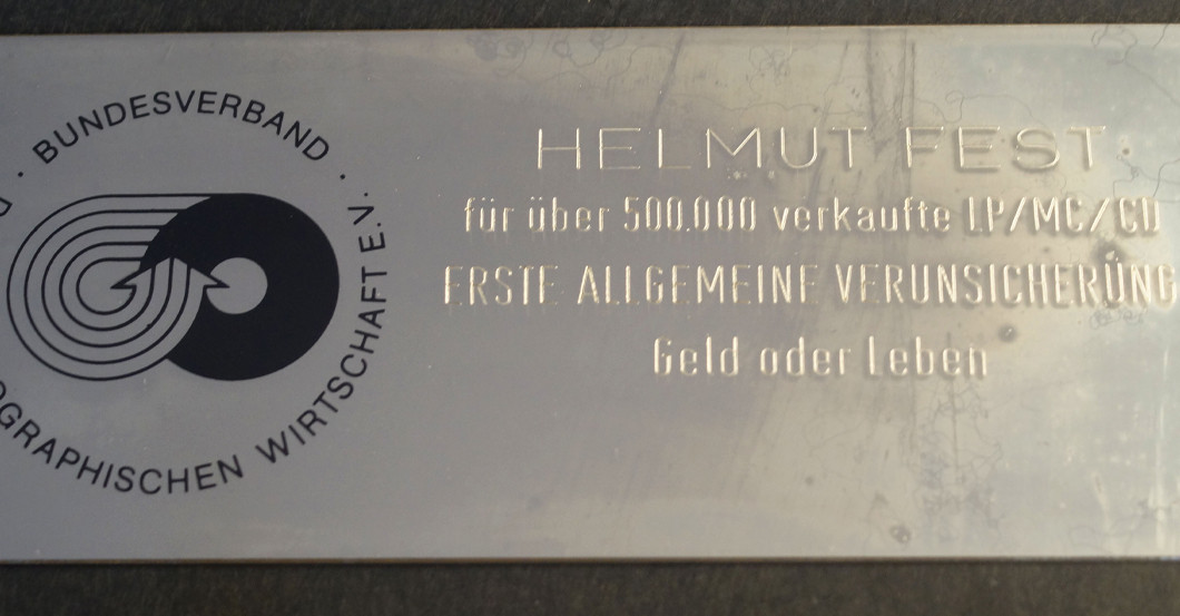 Award Geld oder Leben    Award Geld oder Leben