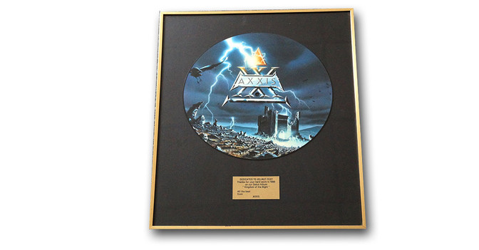 Axxis Plakette Rahmen   Axxis Plakette Rahmen