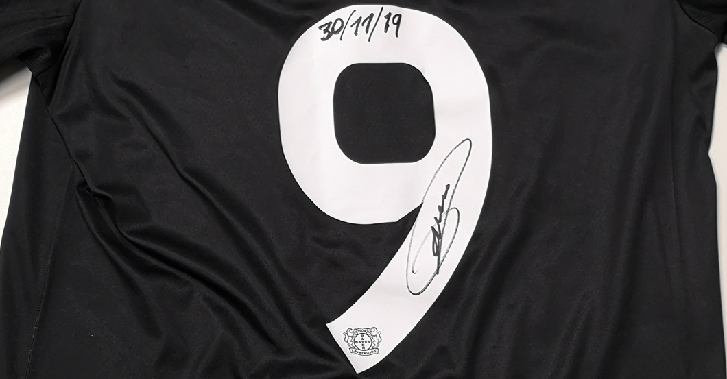 Baileys Matchworn Trikot   Baileys Matchworn Trikot