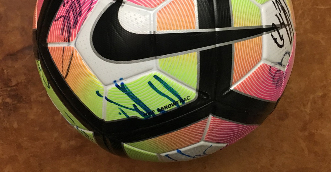  Ball 2017 teamsigniert 