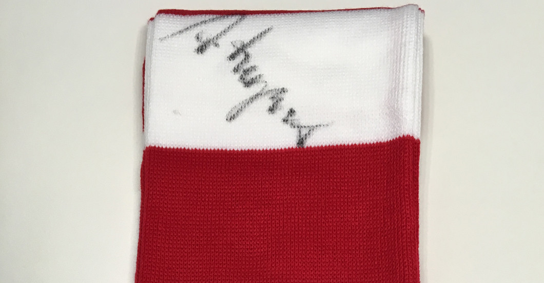 Ball und Schal Heynckes   Ball und Schal Heynckes