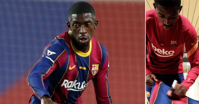  Barca Jersey Dembele 