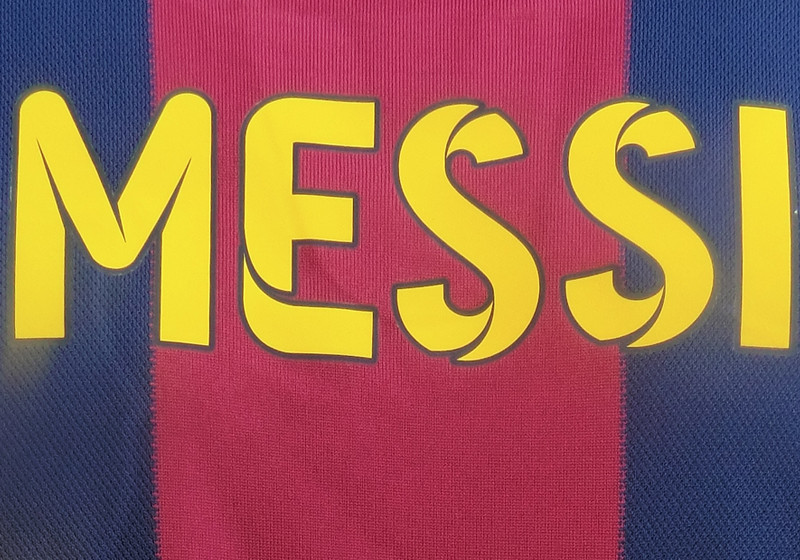 Barca-Trikot von Messi   Barca-Trikot von Messi