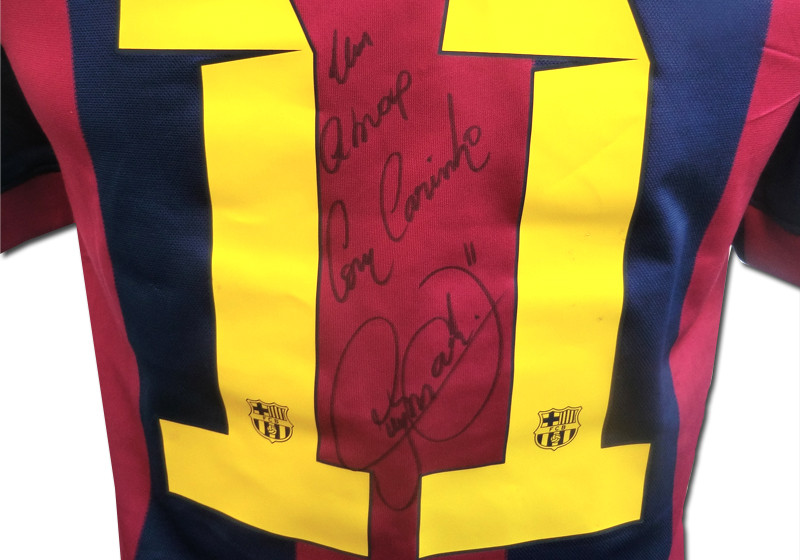 Barca-Trikot von Neymar   Barca-Trikot von Neymar