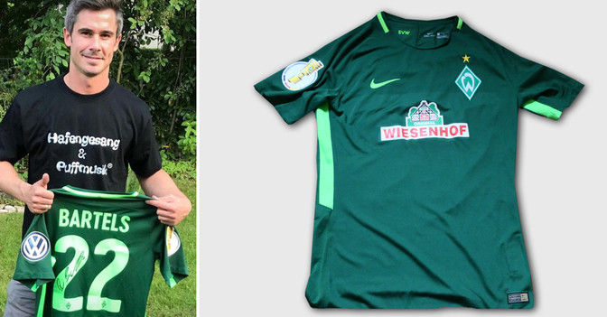 Bartels Trikot signiert   Bartels Trikot signiert